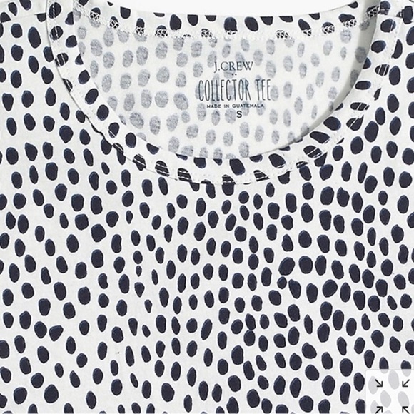 J. Crew Animal Print Studio Tee - Picture 2 of 2